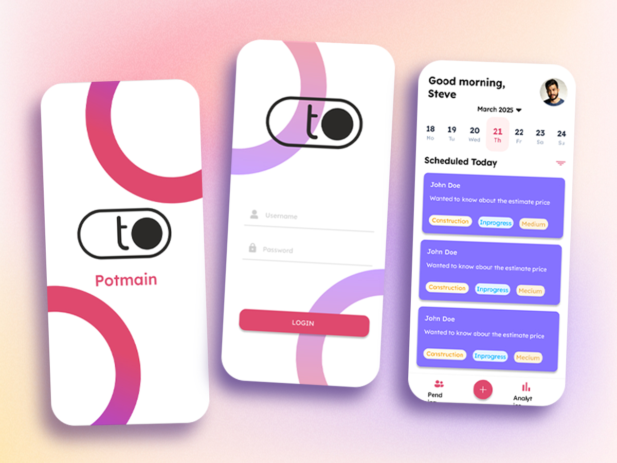 Browser mockup showing Create High-Quality Mobile Apps